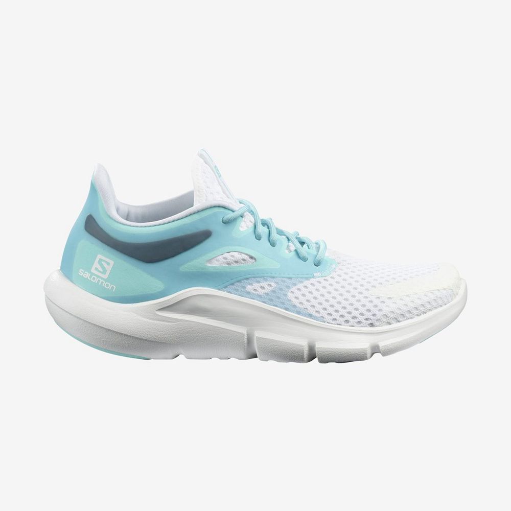 Salomon Israel PREDICT MOD - Womens Road Running Shoes - White (XVQD-30427)